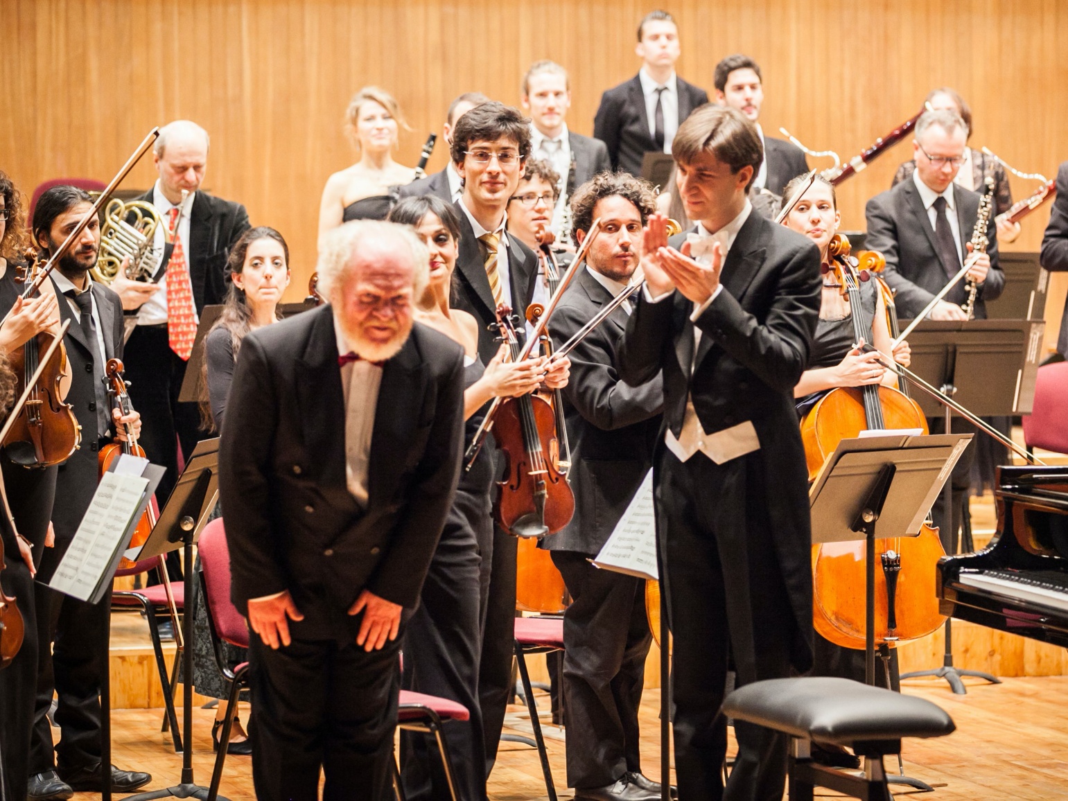 Letztes Konzert in Mailand mit Gerhard Oppitz und zurück in der Thüringen Philharmonie